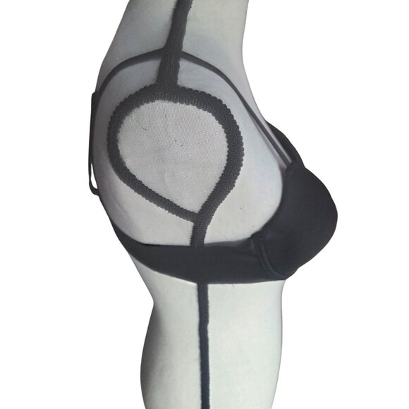 Just Be Black Padded Underwire Bra*36B*Adj Straps *NWOT*Halloween*Sissy*Cosplay - Picture 4 of 12